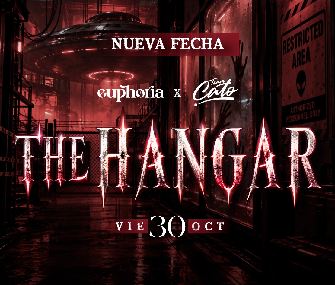 Euphoria VIERNES 30 HALLOWEEN  HANGAR-