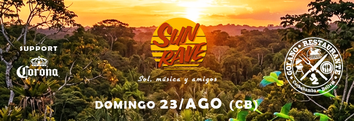 SUN RAVE - DOM 23/08